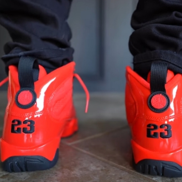 Air Jordan 9 Chile Red CT8019-600 - Picture 3 of 7